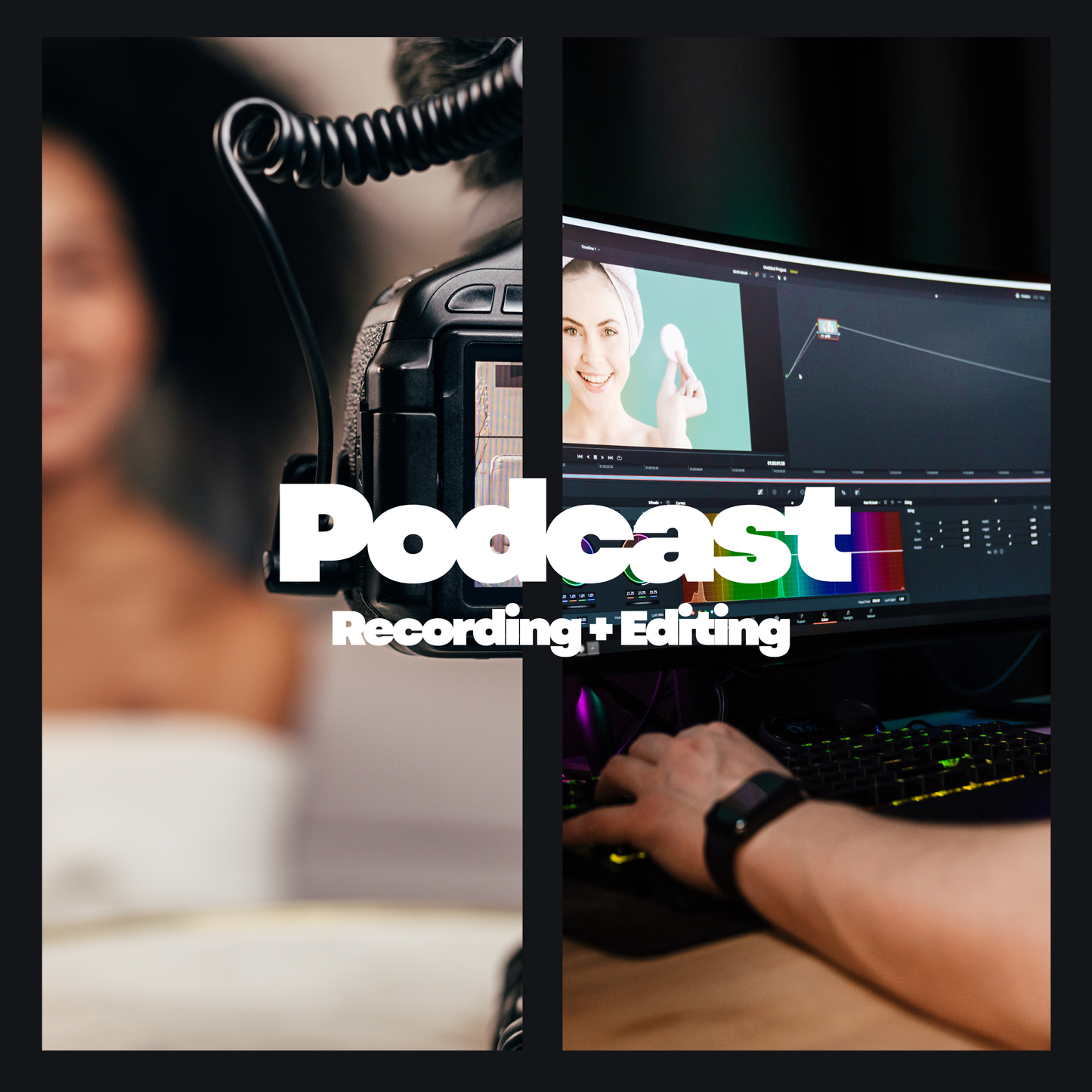 High-quality Podcast recording and processing
