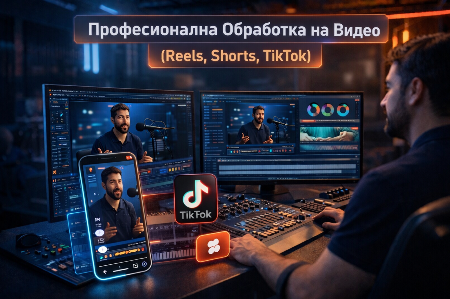 Professional Video Editing (Reels, Shorts, TikTok)