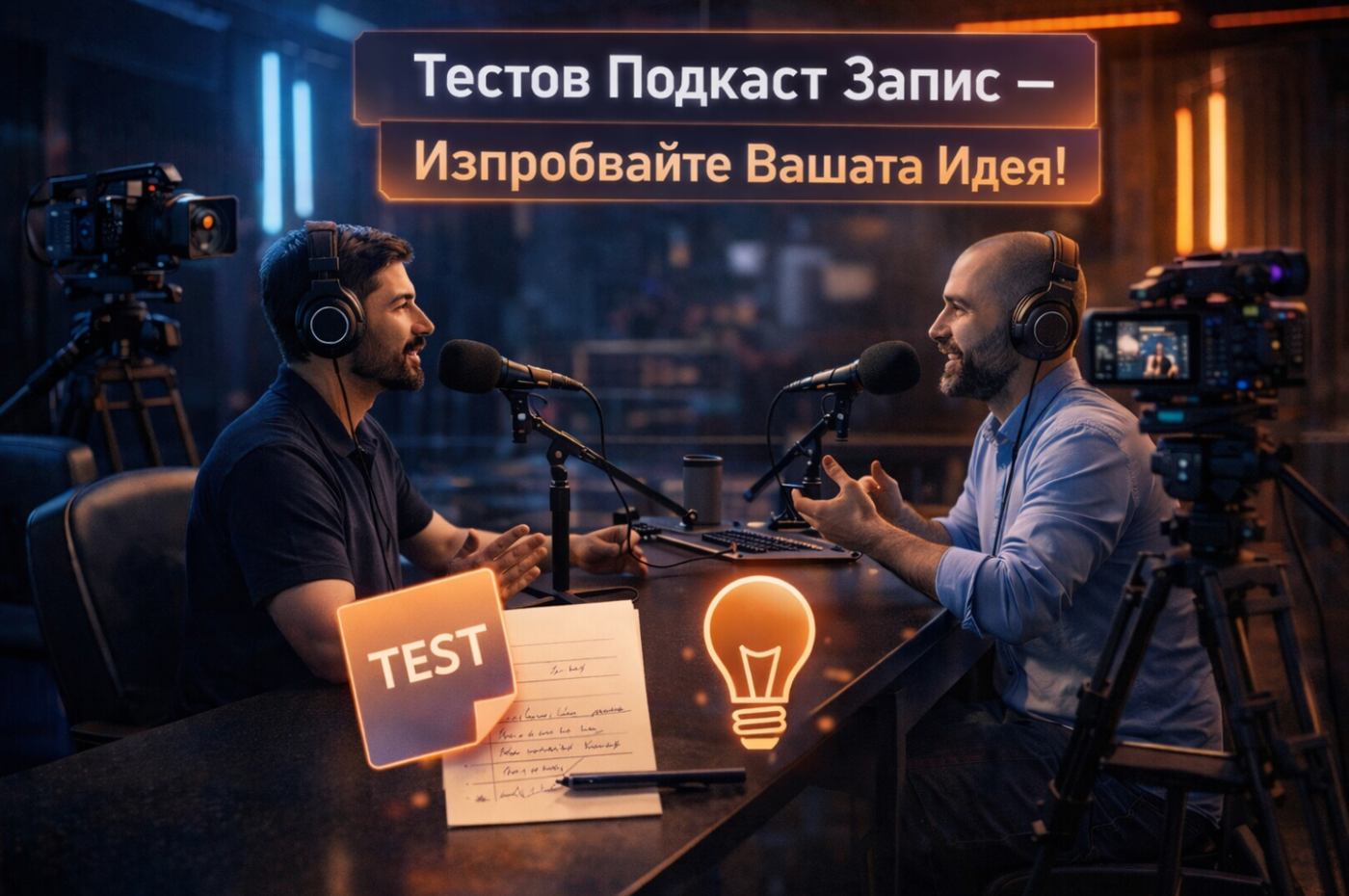 Test Podcast Recording โ Test Your Idea!